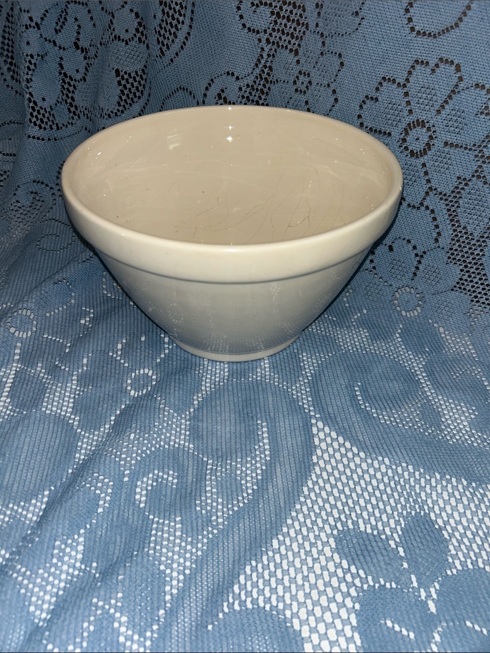 Bath & body works spring 1999Classic White Ceramic Bowl